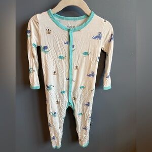 Kyte BABY White and Blue PJs